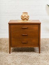 Load image into Gallery viewer, 3 Drawer Lowboy Dresser with Roped Hardware
