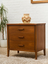 Load image into Gallery viewer, 3 Drawer Lowboy Dresser with Roped Hardware

