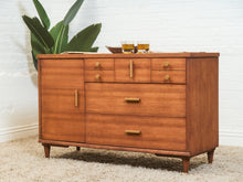 Load image into Gallery viewer, Mahogany 1960s Vintage Dresser
