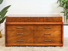 Load image into Gallery viewer, French Walnut Mid Century Dresser
