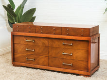 Load image into Gallery viewer, French Walnut Mid Century Dresser
