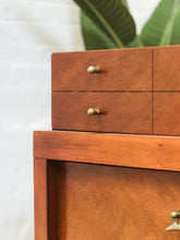 Load image into Gallery viewer, French Walnut Mid Century Dresser
