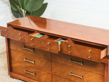 Load image into Gallery viewer, French Walnut Mid Century Dresser
