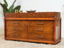 Load image into Gallery viewer, French Walnut Mid Century Dresser
