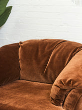 Load image into Gallery viewer, 1970’s Rust Vintage Club Chair
