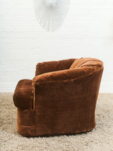 Load image into Gallery viewer, 1970’s Rust Vintage Club Chair
