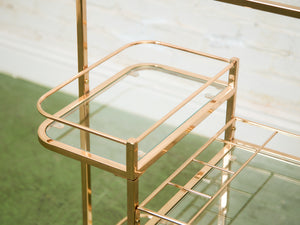 3 Level Rose Gold Barcart