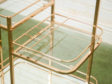 Load image into Gallery viewer, 3 Level Rose Gold Barcart
