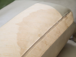 Post Modern Italian Leather Sofa