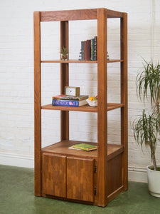 Boho Oak Shelves Lou Hodges w/ File Organizer
