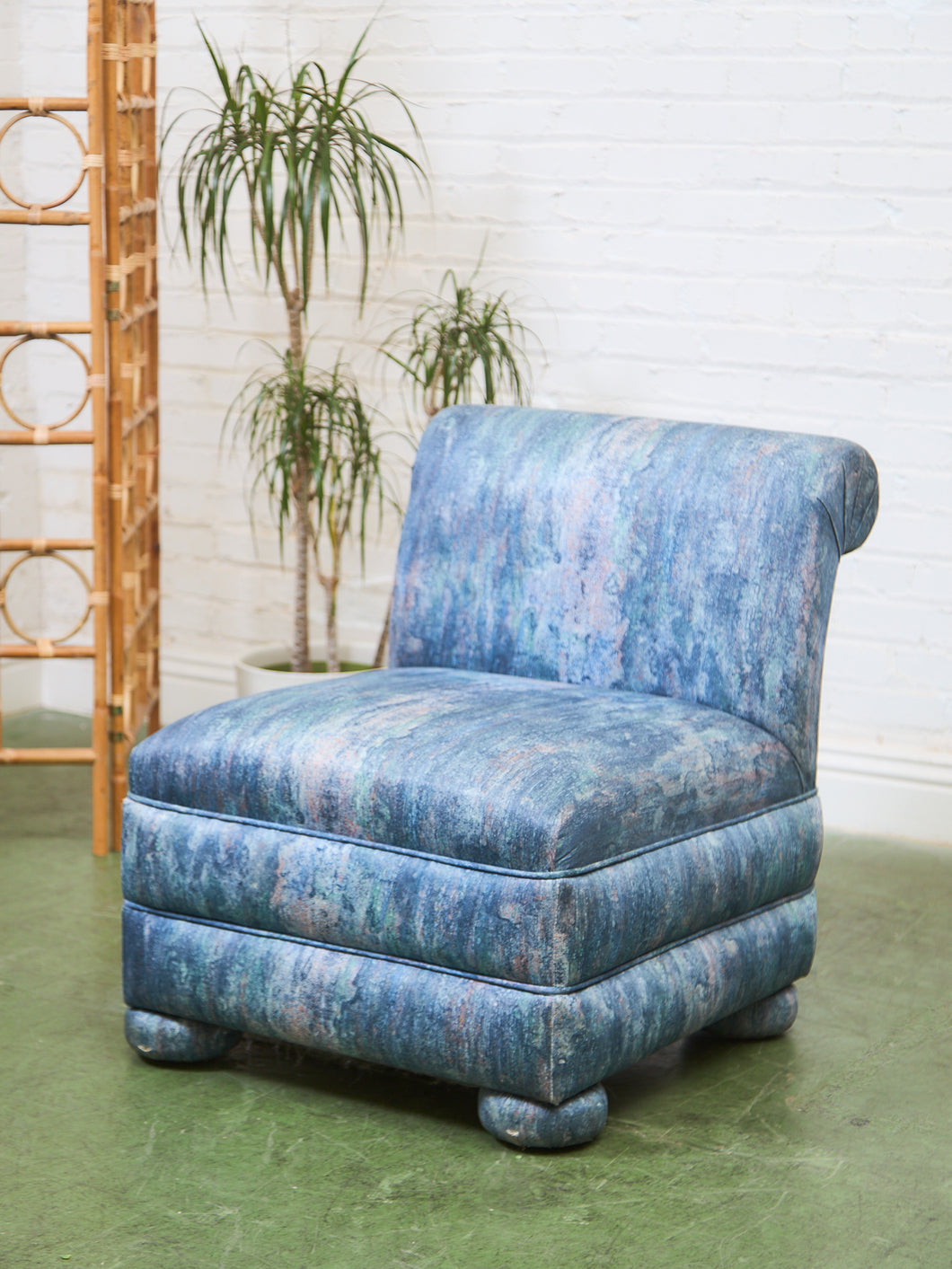 Post Modern Karl Springer Style Chair