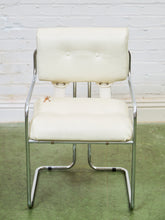 Load image into Gallery viewer, Rare Set Of 4 Guido Faleschini Tucroma Leather Italian Chairs For Mariani Pace
