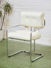 Load image into Gallery viewer, Rare Set Of 4 Guido Faleschini Tucroma Leather Italian Chairs For Mariani Pace
