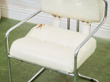 Load image into Gallery viewer, Rare Set Of 4 Guido Faleschini Tucroma Leather Italian Chairs For Mariani Pace
