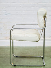 Load image into Gallery viewer, Rare Set Of 4 Guido Faleschini Tucroma Leather Italian Chairs For Mariani Pace

