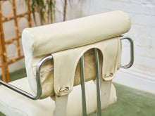 Load image into Gallery viewer, Rare Set Of 4 Guido Faleschini Tucroma Leather Italian Chairs For Mariani Pace
