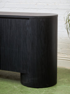 Milan Credenza in Black