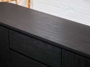 Milan Credenza in Black