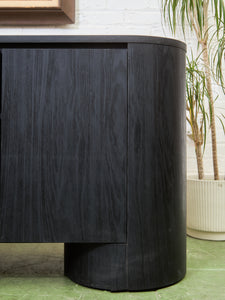 Milan Credenza in Black