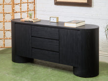 Load image into Gallery viewer, Milan Credenza in Black
