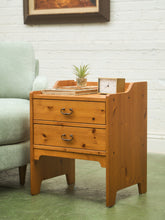 Load image into Gallery viewer, Pine 1970’s Western Nightstand
