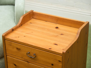 Pine 1970’s Western Nightstand