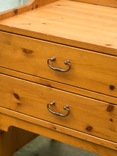 Load image into Gallery viewer, Pine 1970’s Western Nightstand
