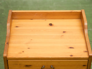 Pine 1970’s Western Nightstand