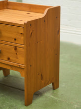 Load image into Gallery viewer, Pine 1970’s Western Nightstand
