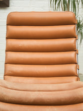 Load image into Gallery viewer, Chrome Ribbed Lounge Chair
