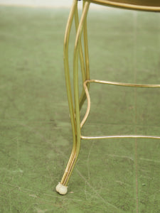 Vintage 1960’s Gold Vanity Stool