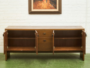 Teak Vintage Sideboard with Large Drawers