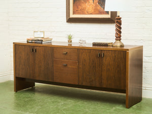 Teak Vintage Sideboard with Large Drawers