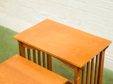 Load image into Gallery viewer, Set of 3 Craftsmen Style Nesting Tables
