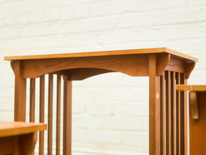 Set of 3 Craftsmen Style Nesting Tables