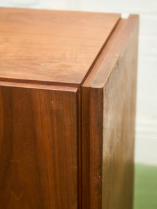 Walnut Vintage 4 Door Credenza