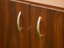 Load image into Gallery viewer, Walnut Vintage 4 Door Credenza
