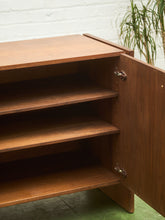 Load image into Gallery viewer, Walnut Vintage 4 Door Credenza
