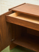 Load image into Gallery viewer, Walnut Vintage 4 Door Credenza
