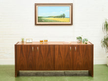 Load image into Gallery viewer, Walnut Vintage 4 Door Credenza
