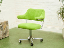 Load image into Gallery viewer, Candy Apple Green Vintage 1970’s Chrome Chairs
