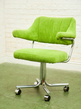 Load image into Gallery viewer, Candy Apple Green Vintage 1970’s Chrome Chairs
