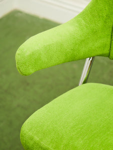 Candy Apple Green Vintage 1970’s Chrome Chairs