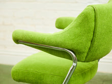 Load image into Gallery viewer, Candy Apple Green Vintage 1970’s Chrome Chairs
