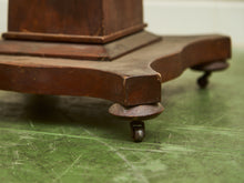 Load image into Gallery viewer, Antique Regency Period Mahogany Sewing Table With Lift Top
