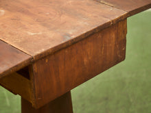 Load image into Gallery viewer, Antique Regency Period Mahogany Sewing Table With Lift Top
