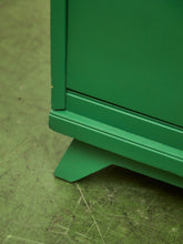 Load image into Gallery viewer, Swanky Kelly Green Dresser with Brass Hardware
