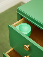 Load image into Gallery viewer, Swanky Kelly Green Dresser with Brass Hardware
