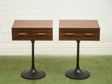 Load image into Gallery viewer, Rosewood Atomic Nightstand
