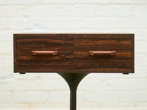 Rosewood Atomic Nightstand